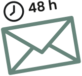 Réponse en moins de 48h